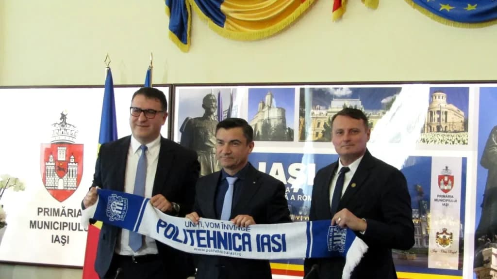 Dezvăluirile „Ziarului de Iași”, confirmate de primarul Chirica. Primăria își înființează echipă de fotbal! Cine l-a indus pe primar în eroare?