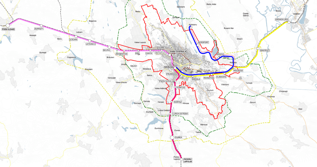 Trenul metropolitan de la Iași are viteză de melc față de cele din Cluj și Oradea. Acolo s-au semnat contractele, Iașul încă „se trage de șireturi” cu CFR