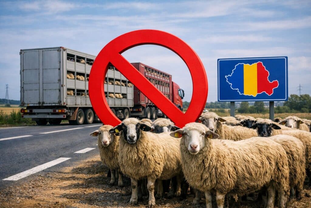 România primește interzis la exporturile de ovine vii până la finalul anului. Crescătorii din Iași, loviți în plină ascensiune a livrărilor externe
