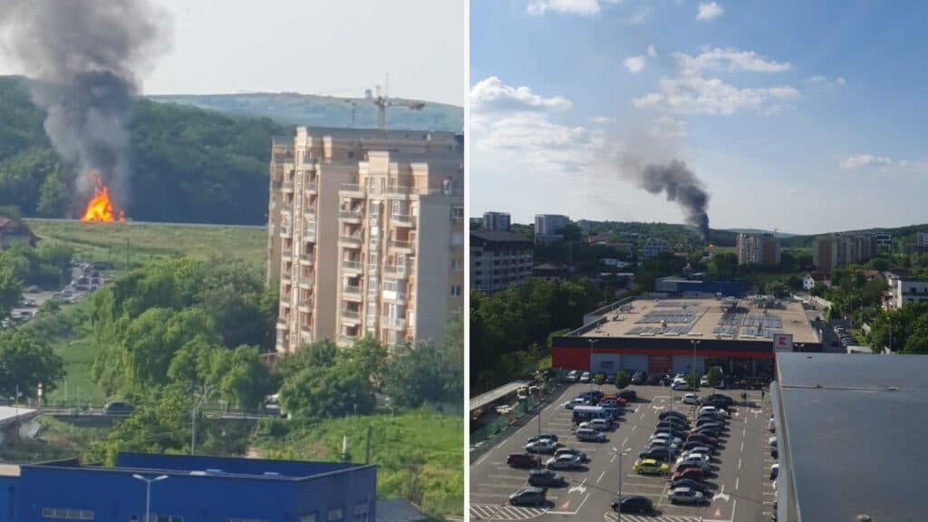 Arde ce a mai rămas din Tiki Village. Localul închis, mistuit de flăcări | FOTO-VIDEO