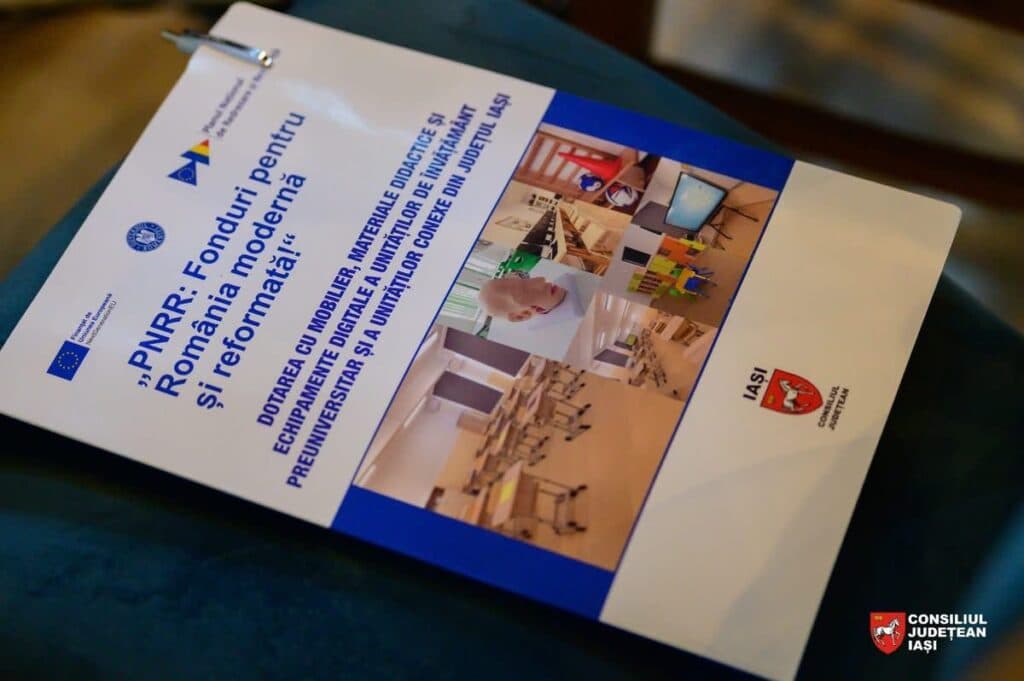 Dotări de 19,6 milioane de euro pentru școlile din județul Iași: mobilier, materiale didactice și echipamente digitale pentru 107 școli