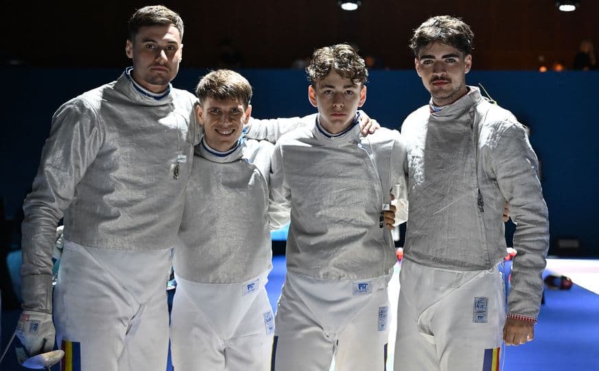 Scrimă: România a devenit vicecampioană Europei la sabie masculin echipe