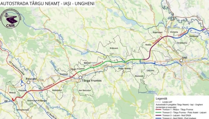 Surprize mari pe lista celor expropriați în jurul Iașului pentru construirea Autostrăzii A8. Oameni de afaceri, notari, politicieni și soțul șefei de la Curtea de Apel. Recordul: 12,4 milioane lei
