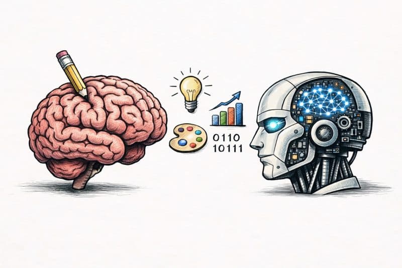 Creier uman vs. algoritm: Unde rămâne creativitatea în epoca automatizării?