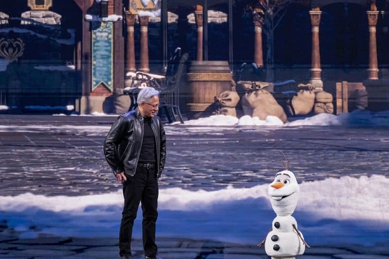 Olaf, AI și marele pariu Nvidia: de ce un robot simpatic de la Disney a ajuns simbolul unei industrii care promite prea mult