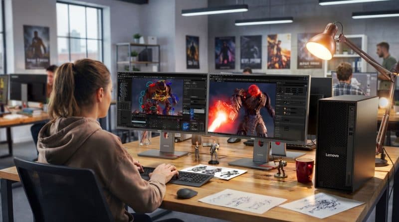 Lenovo lansează ThinkStation P4, stația de lucru AI cu procesoare AMD Ryzen PRO 9000 și NVIDIA RTX PRO Blackwell