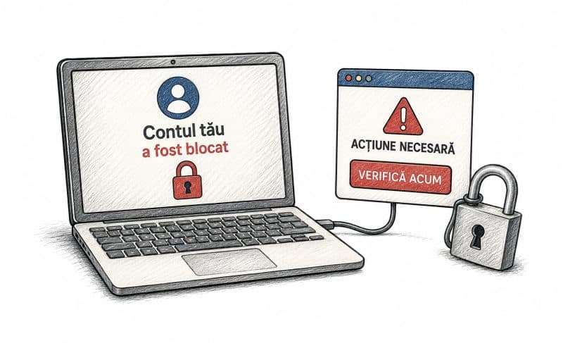 „Contul tău a fost blocat”: cele mai credibile texte de phishing și ce le trădează