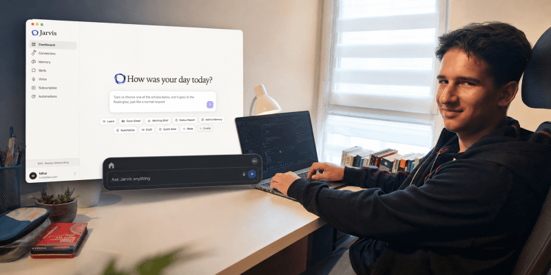 INTERVIU Elevul de doar 16 ani care nu știe programare, dar a creat Jarvis cu AI: asistentul util care îți vede ecranul și îți simplifică munca