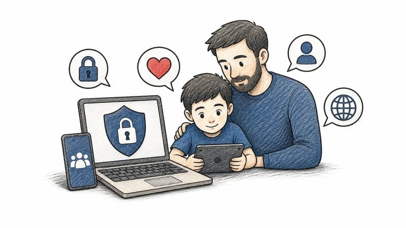 Cum îți securizezi copilul online fără să-l transformi în „proiect” de supraveghere
