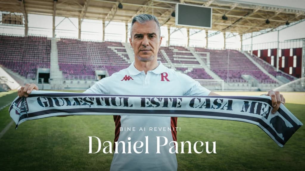 Daniel Pancu a plecat de la CFR Cluj și e noul antrenor al Rapidului – oficial