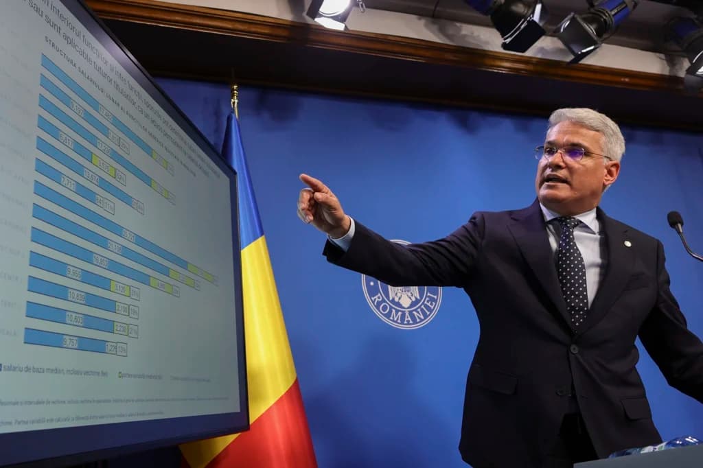 Pîslaru recunoaște problemele din legea salarizării: Corectăm tot ce se poate, dar nu desfășurăm negocieri salariale