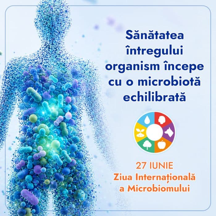 Sandoz România celebrează Ziua Internațională a Microbiomului: Sănătatea întregului organism începe cu o microbiotă echilibrată