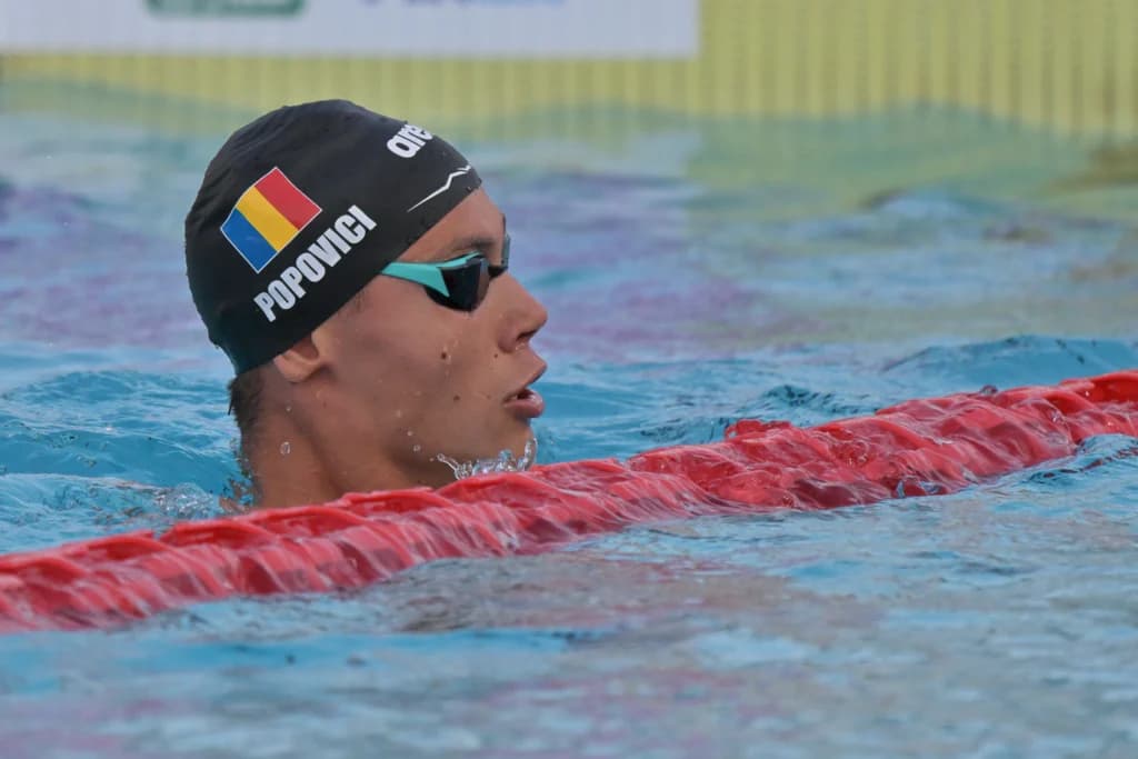 David Popovici câștigă încă o medalie de aur la Settecolli într-o manieră entuziasmantă
