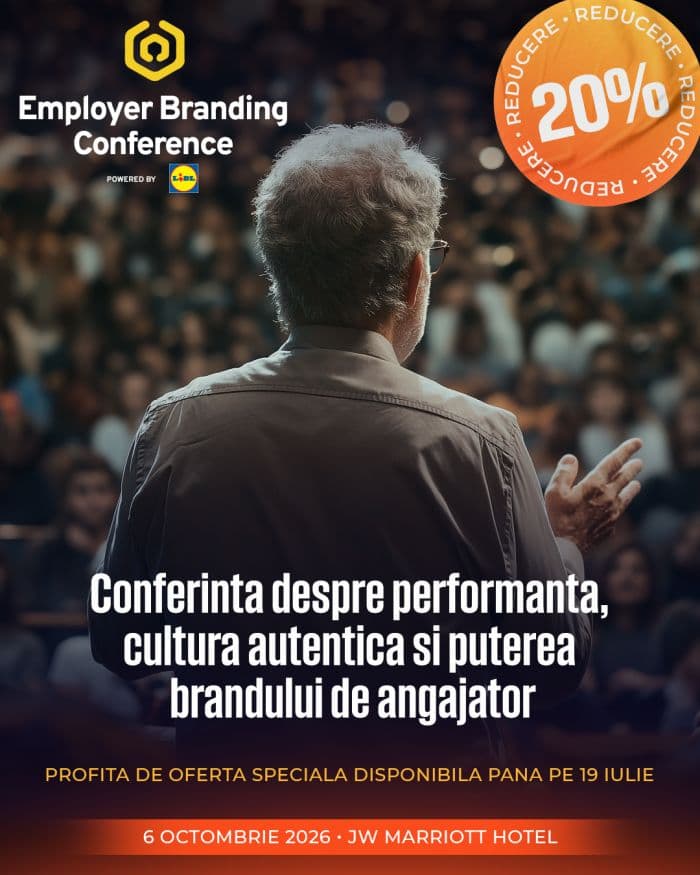 Employer Branding Awards 2026 caută cele mai bune proiecte ale anului
