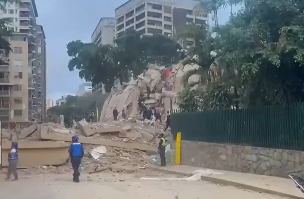 Un nou născut, salvat de sub dărâmături, la 32 de ore după cutremurele din Venezuela (Video)