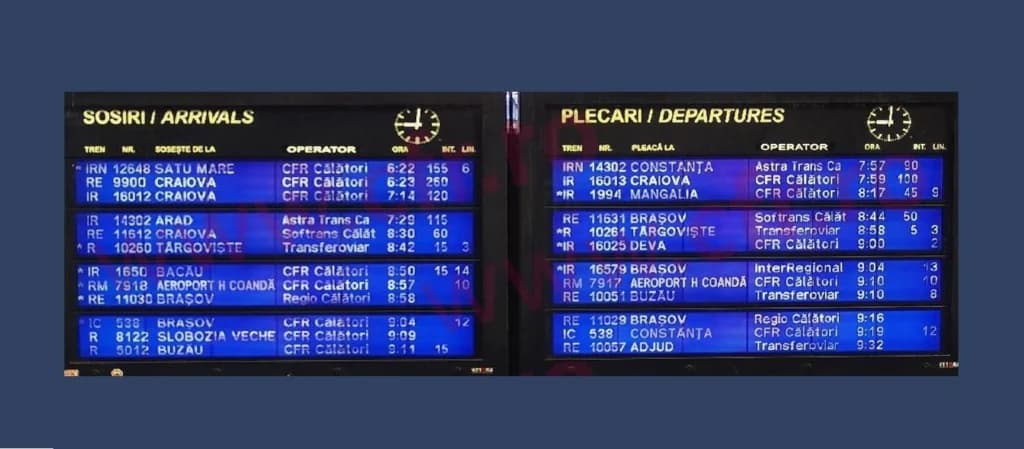 Canicula dă peste cap circulația feroviară: întârzieri de peste patru ore în Gara de Nord