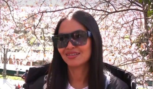 Cum a reacționat o turistă din Thailanda când a văzut pentru prima oară „Tunelul iubirii” din Timișoara: „Nu îmi vine să cred”