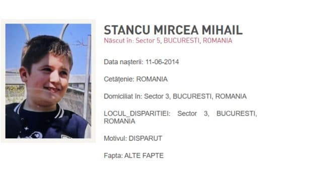 Mesaj RO-Alert în București, după ce un copil de 11 ani a dispărut din sectorul 3
