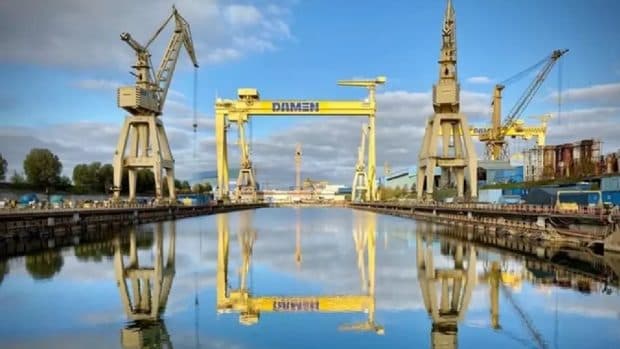 Gigantul Rheinmetall refuză să cumpere tot Șantierului Damen din Mangalia, vrea doar o felie mică din colosul aflat în colaps