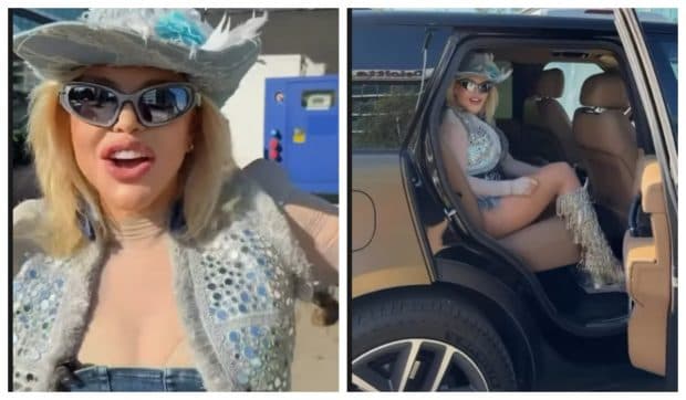 Cum a apărut Loredana Groza la un concert susținut în București. Artista a făcut spectacol în cea mai provocatoare ținută