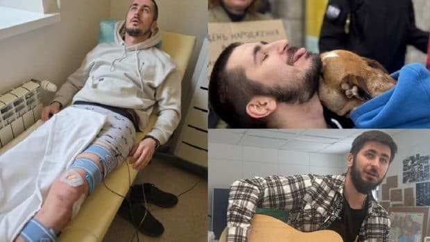 Soldatul bătut de ruși până i-au rupt coloana: „3 ani și jumătate de tortură. Scriu poezii pentru iubita mea, cânt la chitară și visez să merg iar”
