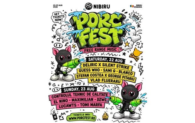 NIBIRU anunță PORC FEST, un weekend dedicat culturii hip hop, muzicii și comunității underground (P)