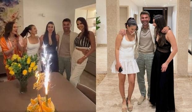 Imagini rare cu fiicele lui Adrian Mutu. Actuala și fosta soție a antrenorului au sărbătorit împreună ziua Adrianei