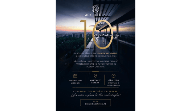 APX Hotels – 10 ani de dezvoltare în hospitality-ul contemporan românesc