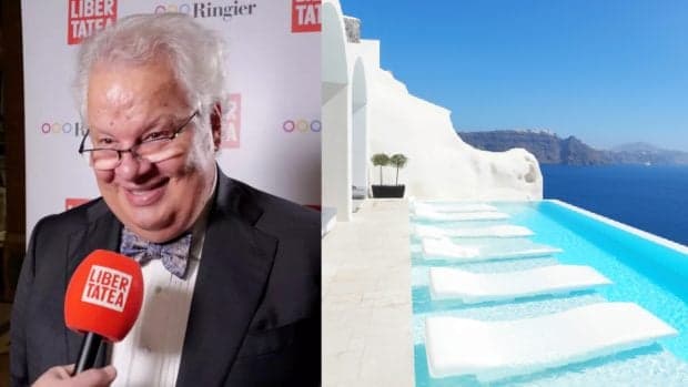 Fondatorul Aqua Carpatica ridică un Volcanic Spa de 67.000.000 de euro în Santorini, după ce a descoperit din greșeală un izvor termal