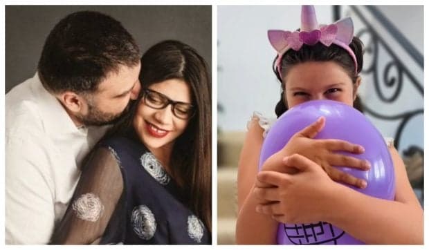 Cum au apărut Grasu XXL și Laura Andreșan de ziua fiicei lor, Maria, care a împlinit 7 ani. Cei doi s-au despărțit în 2020