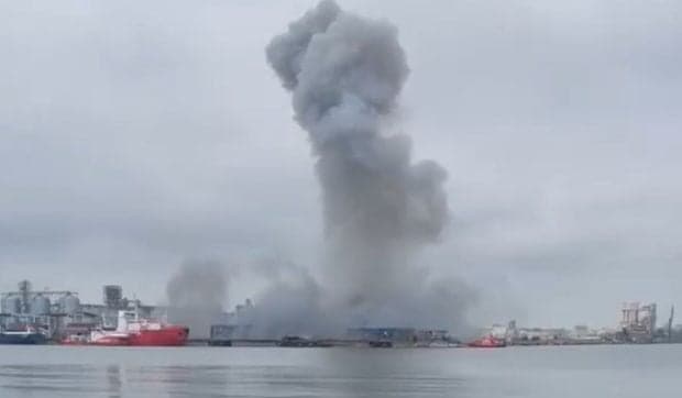 ANR explică de ce drona care a explodat în Portul Constanța nu a putut fi detectată de radar