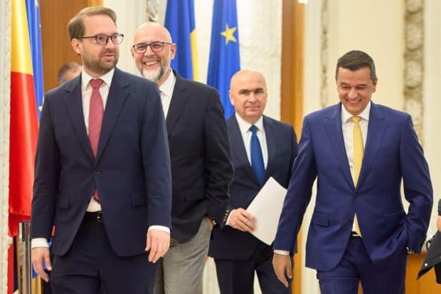 Sorin Grindeanu, Ilie Bolojan, Dominic Fritz și Kelemen Hunor s-au întâlnit la Vila Lac pentru a decide soarta următorului guvern, dar n-au ajuns la niciun acord