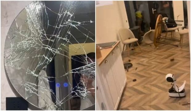 Două fete și iubiții lor au devastat o cabană din Brebu. Polițiștii criminaliști au venit să ia probe: „Este ireal!”