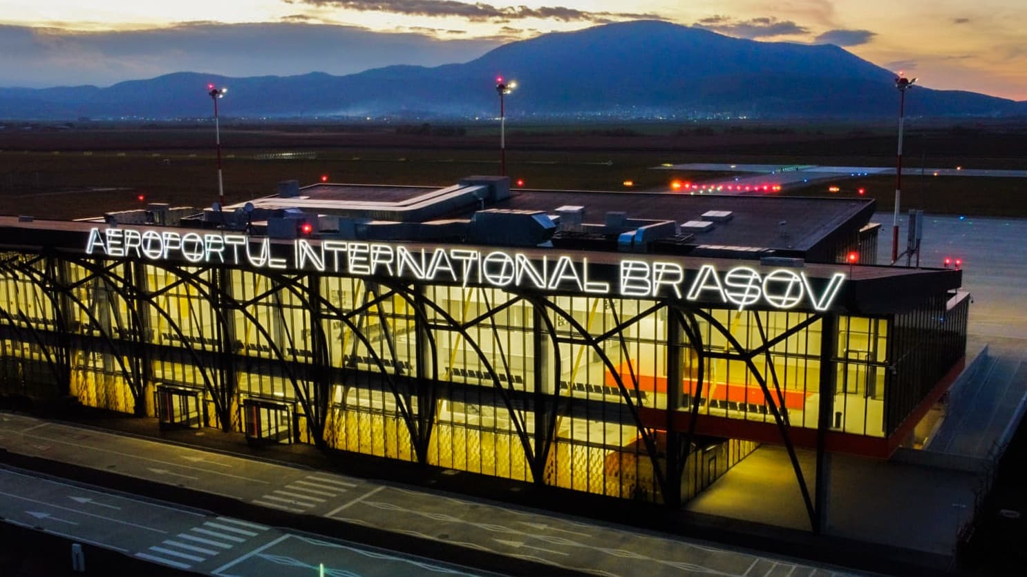 Un nou record de trafic pentru Aeroportul Internațional Brașov. Ce cifre au fost raportate într-o singură zi