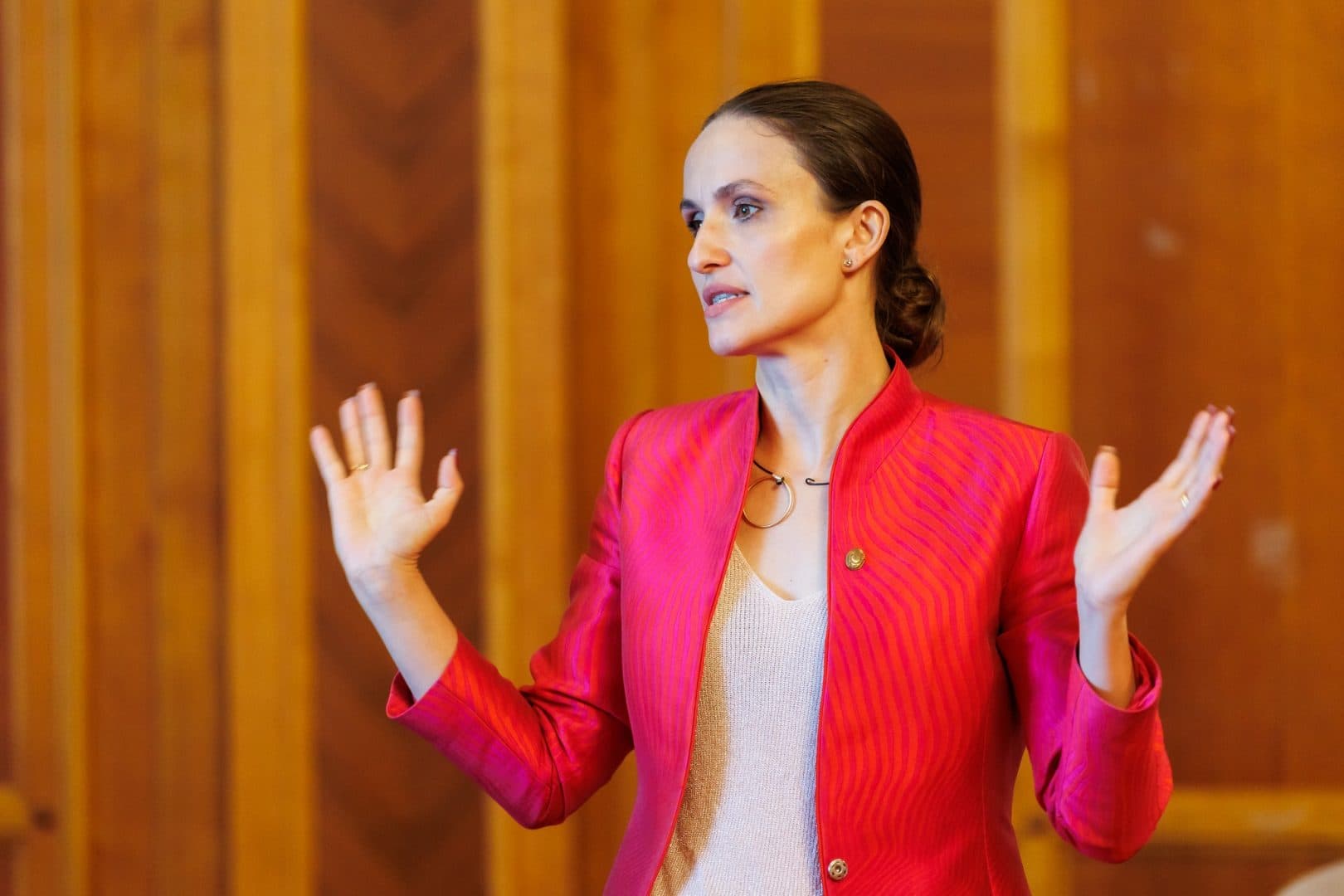 Oana Țoiu, mesaj direct pentru Putin după incidentul din Galați: „Știm că este o dronă rusească, dar știm și că el știe că este o dronă rusească”