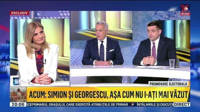 Ruptură totală între Călin Georgescu și Anca Alexandrescu. Critici și atacuri în direct, la TV: „Ați greșit complet” / „Sugerați că n-am caracter?”. Ce și-au reproșat. N-a scăpat nici Simion