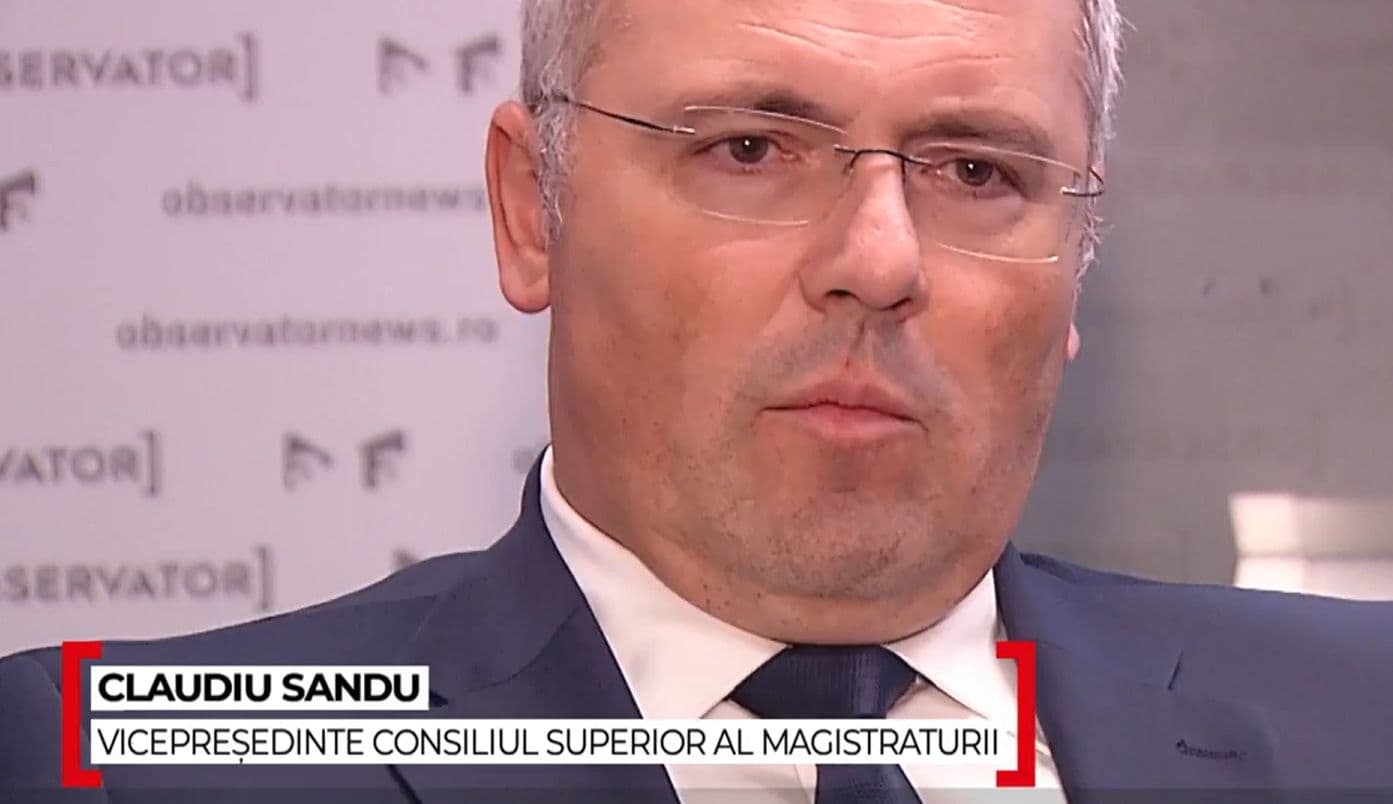 Procurorul Claudiu Sandu (CSM): „80% din populație ne urăște și ne consideră niște îmbuibați inutili”
