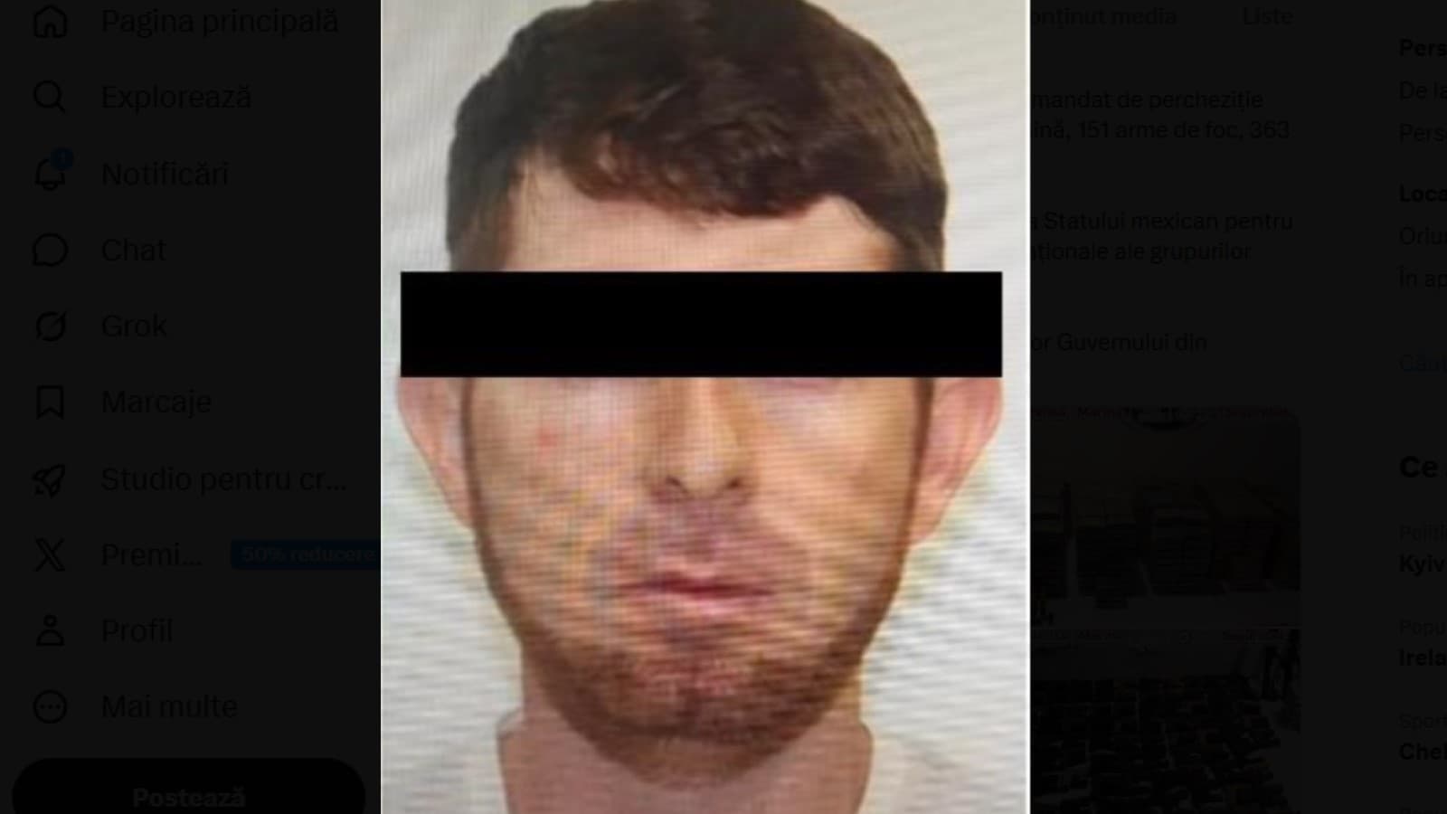 Lovitură pentru cartelurile de droguri mexicane. Poliția a arestat un nepot al lui „El Chapo”