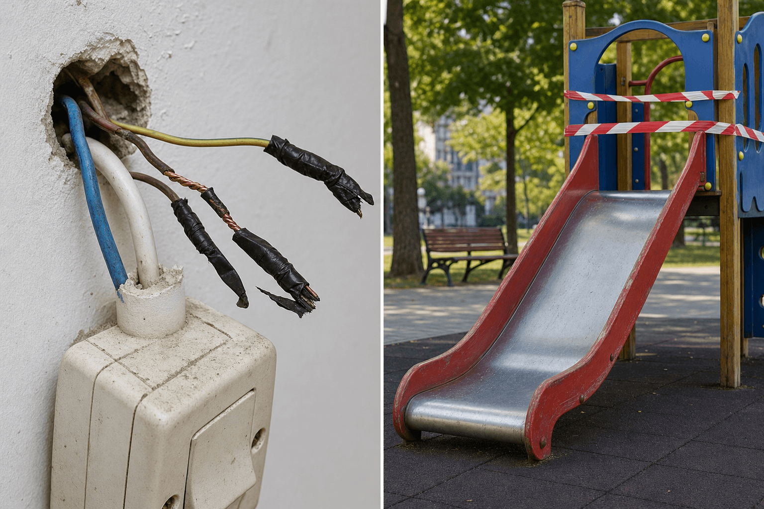 Cabluri electrice neizolate și tobogane nesecurizate: ANPC a dat amenzi de milioane de lei după controale masive la locurile de joacă