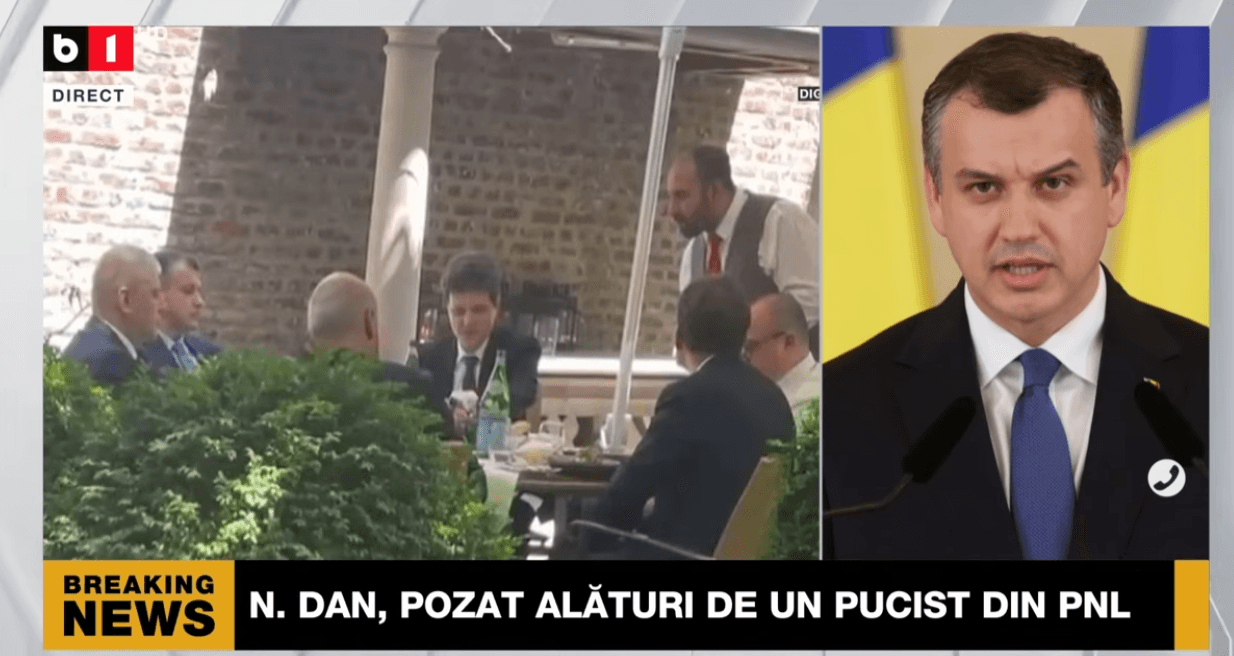 Fotografia devenită virală cu Nicușor Dan, Rareș Bogdan și șeful SPP la Bruxelles. Eugen Tomac a explicat ce s-a discutat, de fapt, la masă (VIDEO)
