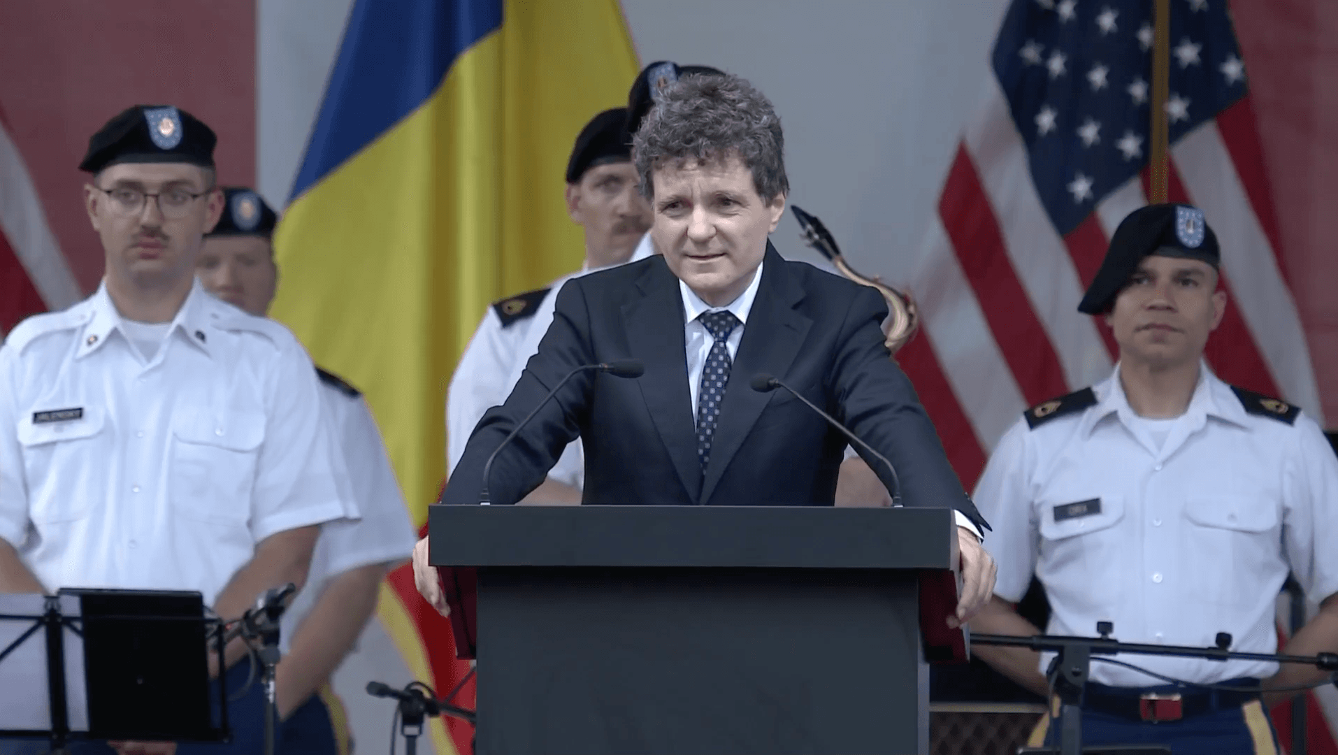 Nicușor Dan a participat la recepția de Ziua Independenței SUA: „România va rămâne de neclintit alături de Statele Unite” (VIDEO)