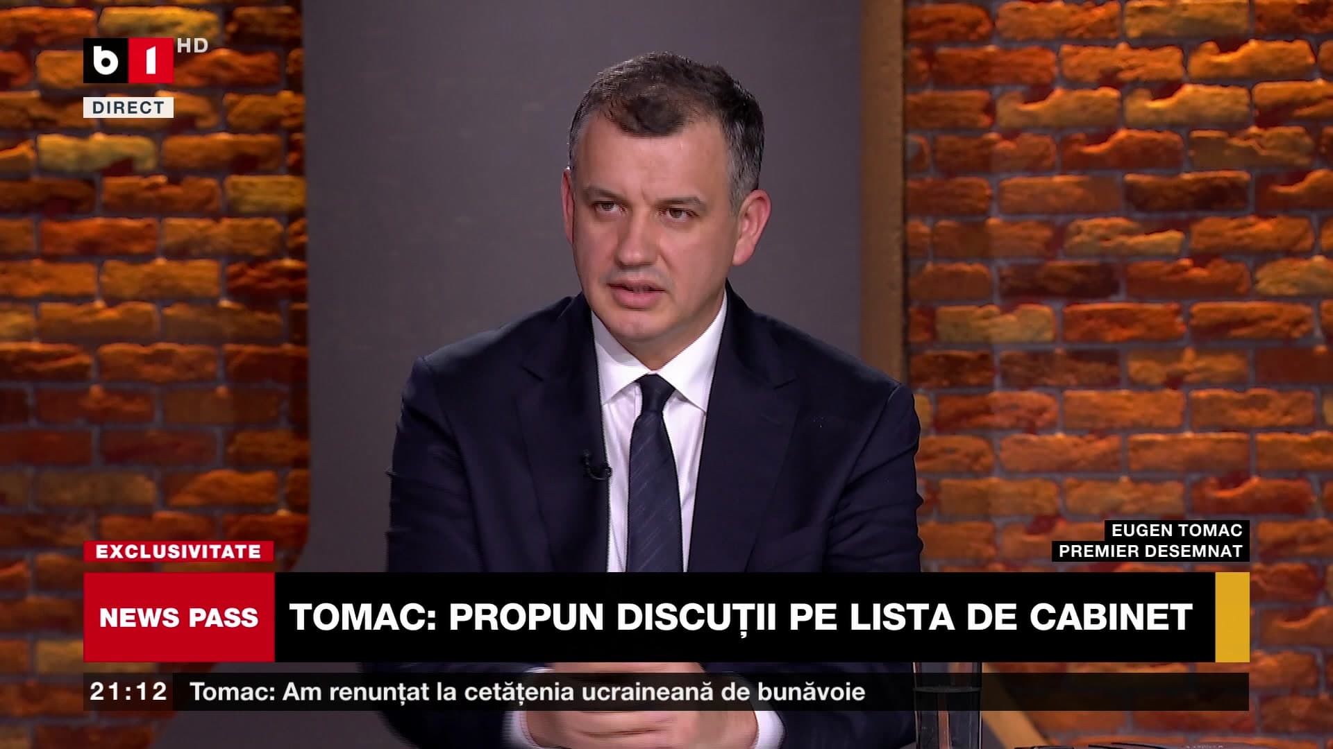 Eugen Tomac: „Sunt dispus să găsesc compromisul necesar. Nicio persoană propusă de mine nu este de neînlocuit”. Cine ar putea lua locul unui ministru contestat (VIDEO)