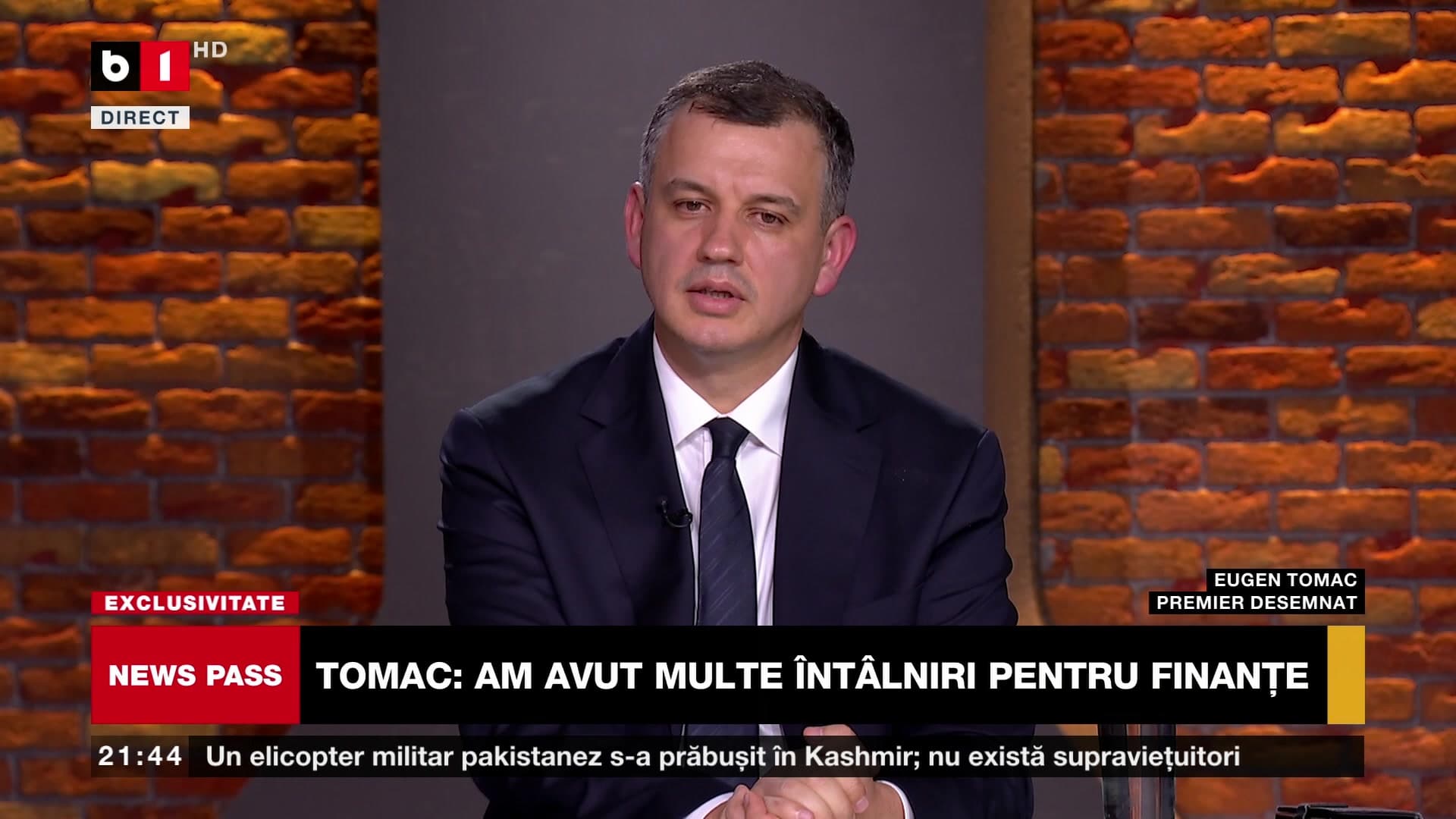 Tomac a anunțat că, de fapt, Radu Burnete nu va face parte din guvernul său. Când va prezenta propunerea de ministru al Finanțelor (VIDEO)