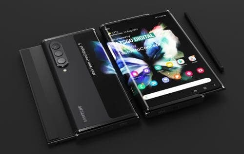 Samsung lucrează la un telefon cu ecran rulabil de 10 inch