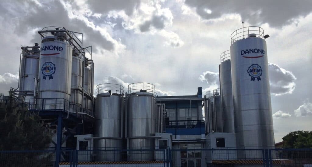 Danone a investit 10 milioane de euro pentru o etapă de modernizare a fabricii de lactate din București