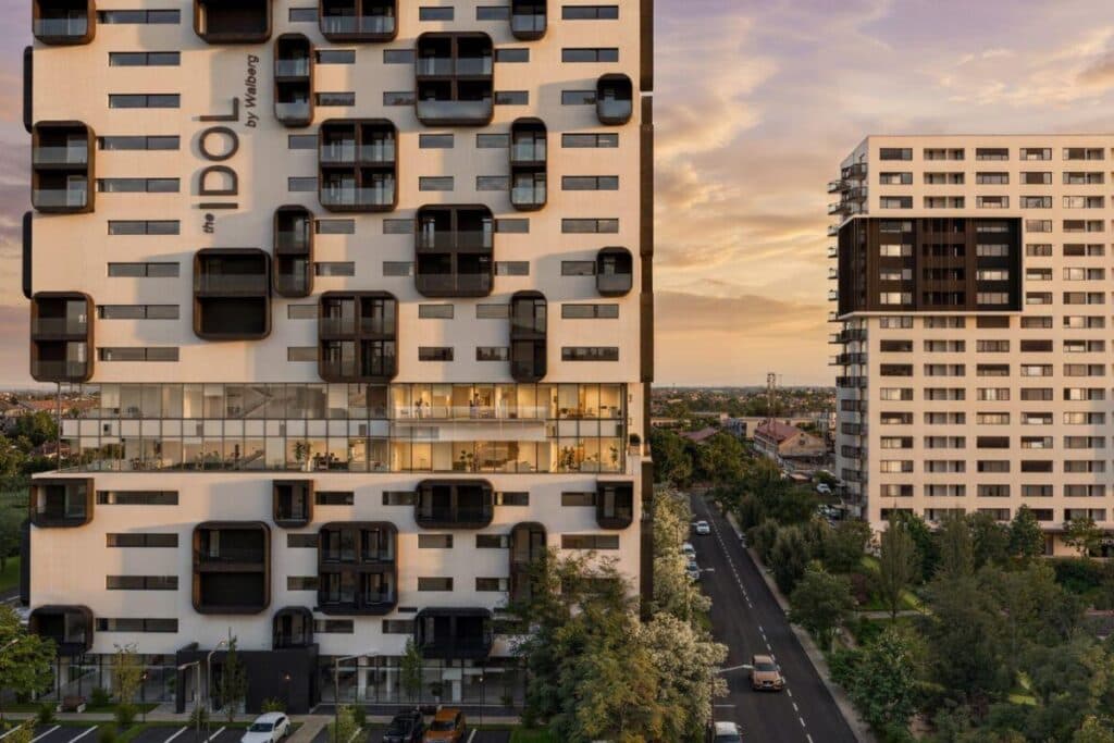 FOTO | Dezvoltatorul imobiliar Wallberg lansează faza a doua a XCity Towers din Timișoara, după o investiție de 100 milioane euro
