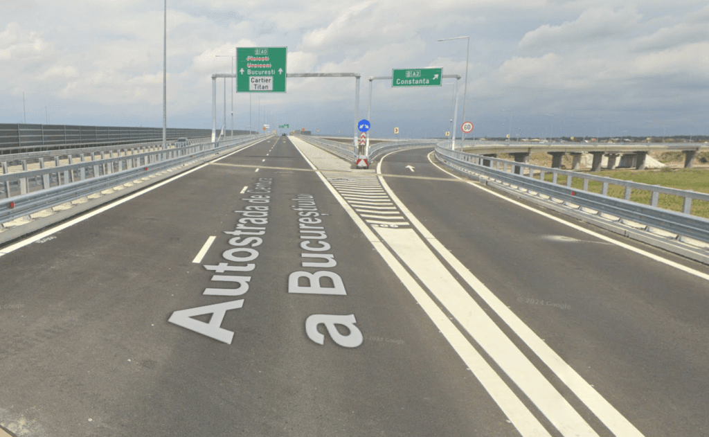 Restricții de circulație pe Autostrada A0. Se închide breteaua spre Constanța pentru aproape o săptămână