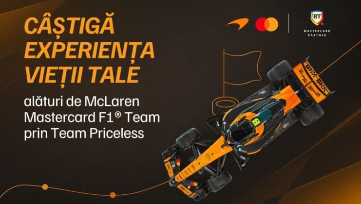 Banca Transilvania le oferă clienților săi accesul la o experiență unică în lumea motorsportului, prin parteneriatul cu McLaren Mastercard