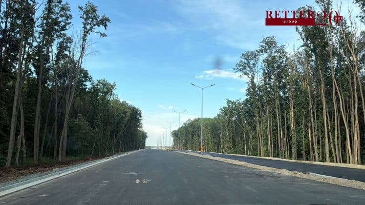 FOTO Autostrada Bucureștiului A0: Lotul 1 Nord a ajuns la un stadiu de 57,55% – constructor