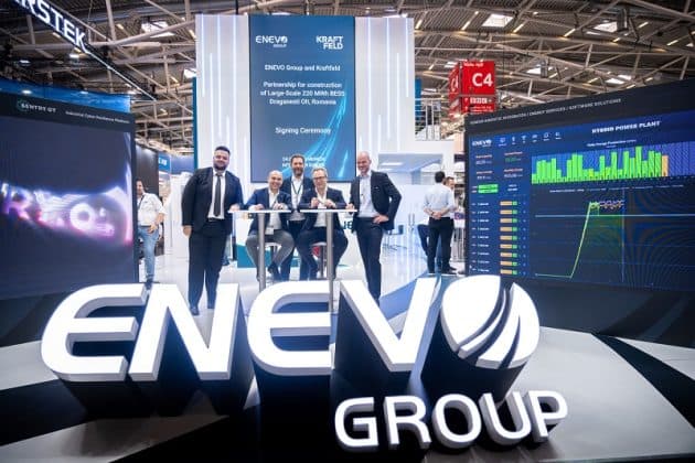 Nouă baterie mare în România. ENEVO Group și Kraftfeld semnează contractul EPC pentru un proiect BESS de 220 MWh la Drăgănești-Olt